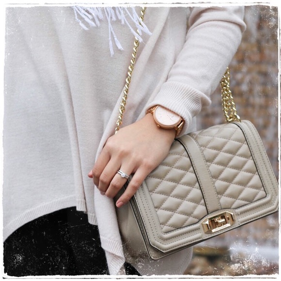 Rebecca minkoff beige bag Clearance